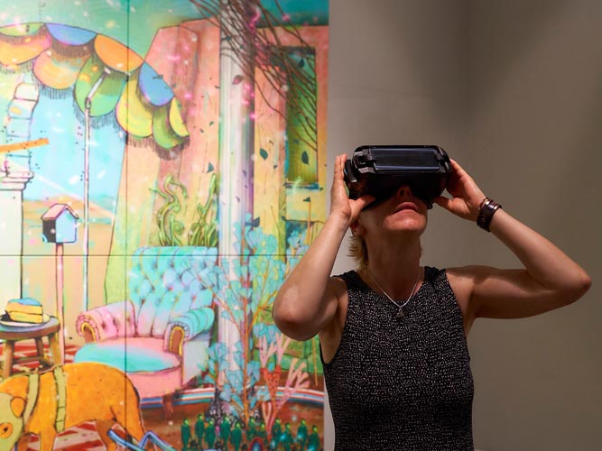 30works Galerie, Summer Breeze, Virtual Reality