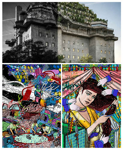 Bunkerhill-Collection, Hamburg, Echo of reality, Feldstraßenbunker, Flakbunker