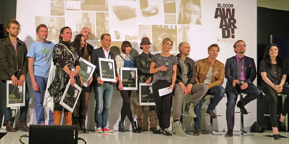 Adam Chmiel, Louise Gibson, Manaf Halbouni, Frenzy Höhne, Cristiano Panepuccia, Antonella Mignone, Antoine Rose, Walter Gehlen, Blooom Award