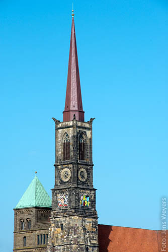 Menetekel, St. Stephani Kulturkirche, Bremen, Stipendium, Kirchturm, Kunst, Banner