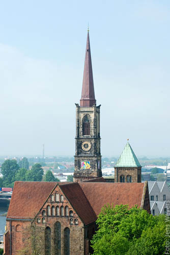 Menetekel, St. Stephani Kulturkirche, Bremen, Stipendium, Kirchturm, Kunst, Banner