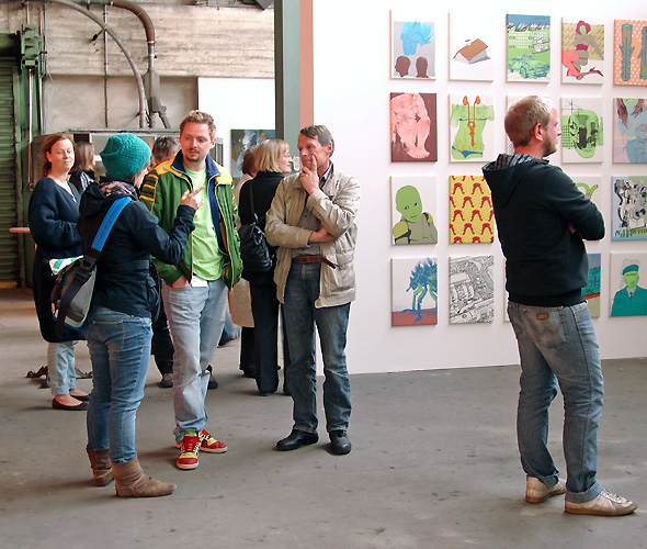 Kunstfrühling, Güterbahnhof, Bremen, Johann Büsen, Nadine Noll, Jürgen Büsen