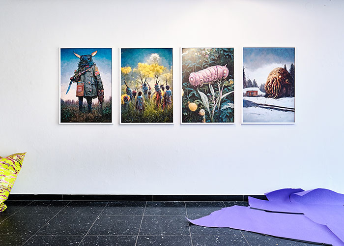 Kunsthalle Wilhelmshaven, Nordwestkunst, Künstliche Intelligenz, Artificial Intelligence, Stable Diffusion