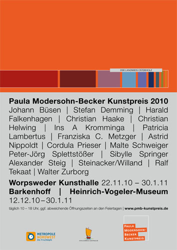 Paula Modersohn-Becker Kunstpreis, Kunsthalle Worpswede
