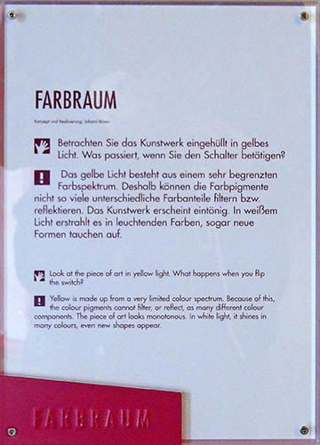 Universum Bremen, Farbraum