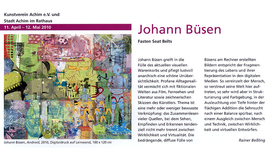 Johann Büsen, Punkt - Kunst im Nordwesten